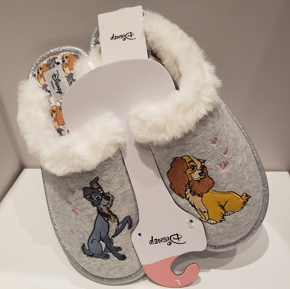 💝 Disney Lady and the Tramp Fancy Slippers